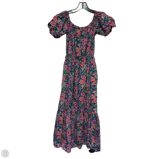 Dress Designer By Lilly Pulitzer In Floral Print, Size: Xs