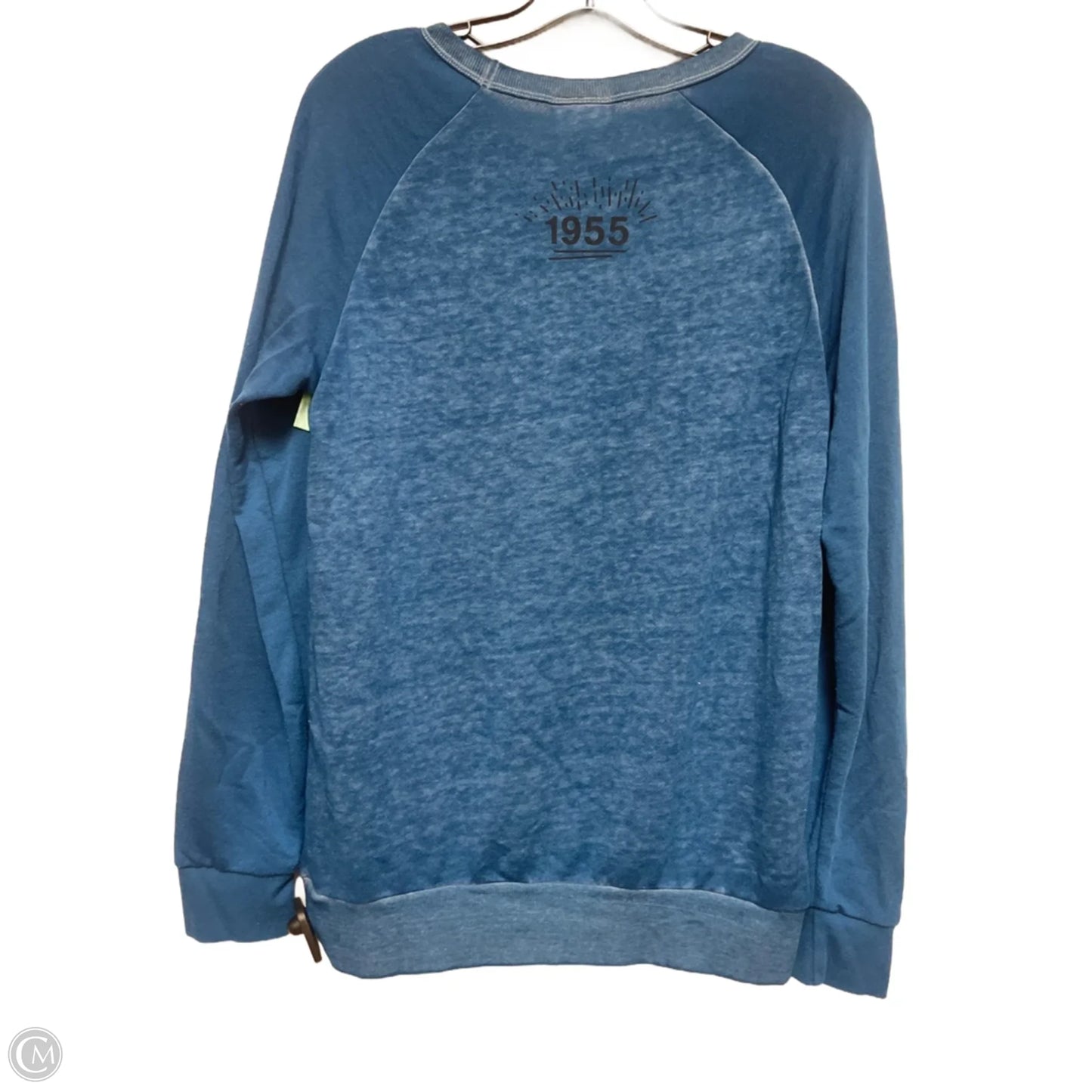 Top Long Sleeve Basic By Disney Store In Blue, Size: M