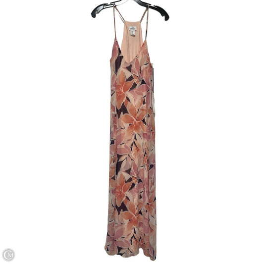 Dress Casual Maxi By Nicole Miller In Floral Print, Size: M