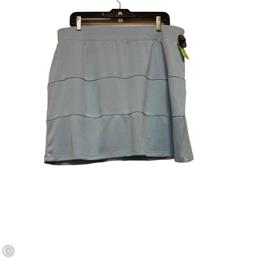 Athletic Skort By Clothes Mentor In Blue, Size: Xl