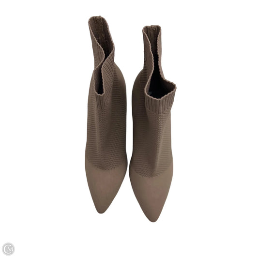 Boots Ankle Heels By Mia In Tan, Size: 9