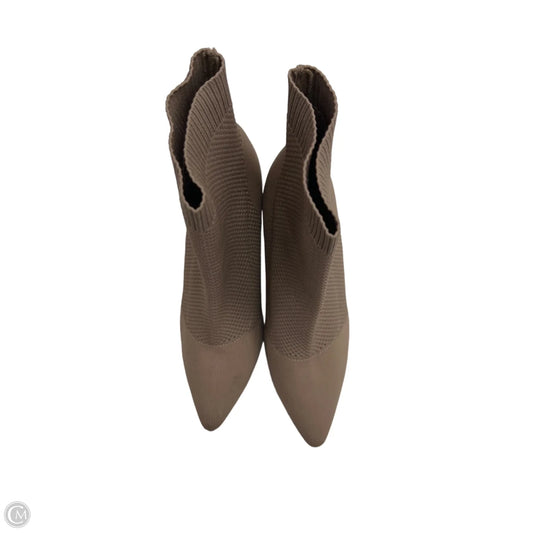 Boots Ankle Heels By Mia In Tan, Size: 9