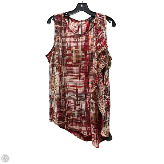 Top Sleeveless By White House Black Market In Multi-colored, Size: L