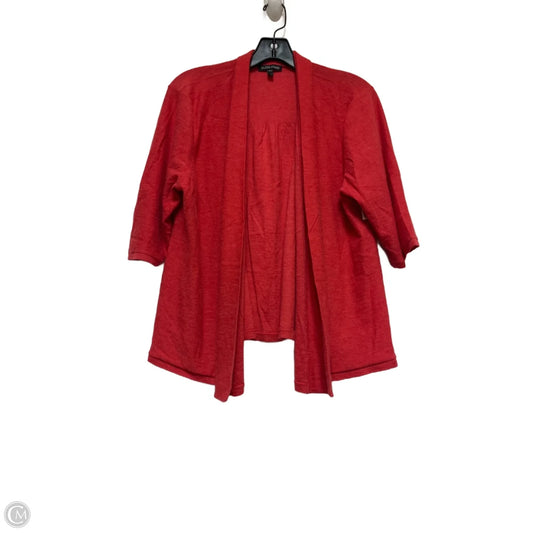 Top Short Sleeve By Eileen Fisher In Red, Size: Xl