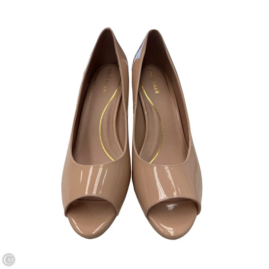 Shoes Heels Kitten By Cole-haan In Tan, Size: 11