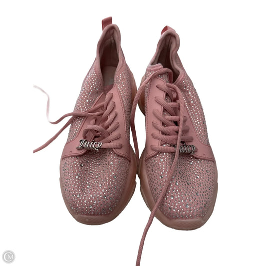 Shoes Sneakers By Juicy Couture In Pink, Size: 8.5