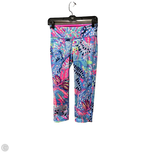 Pants Designer By Lilly Pulitzer In Blue & Pink, Size: S