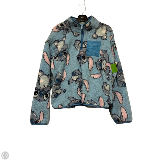 Sweatshirt Collar By Disney In Blue, Size: Xs
