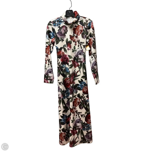 Dress Casual Midi By Anne Klein In Floral Print, Size: S