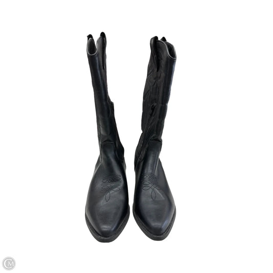 Boots Western By No Boundaries In Black, Size: 7