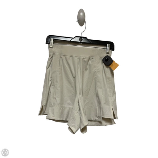 Athletic Shorts By Lululemon In Tan, Size: Xxs