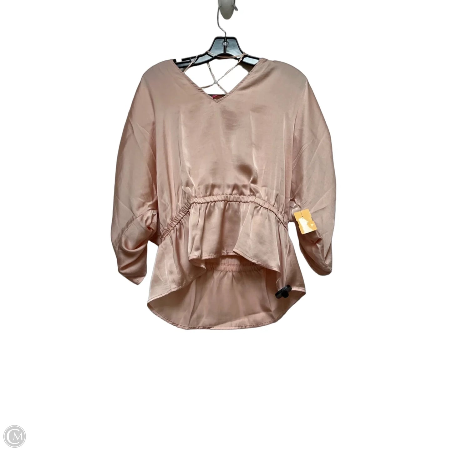 Top Short Sleeve By Vince Camuto In Pink, Size: S
