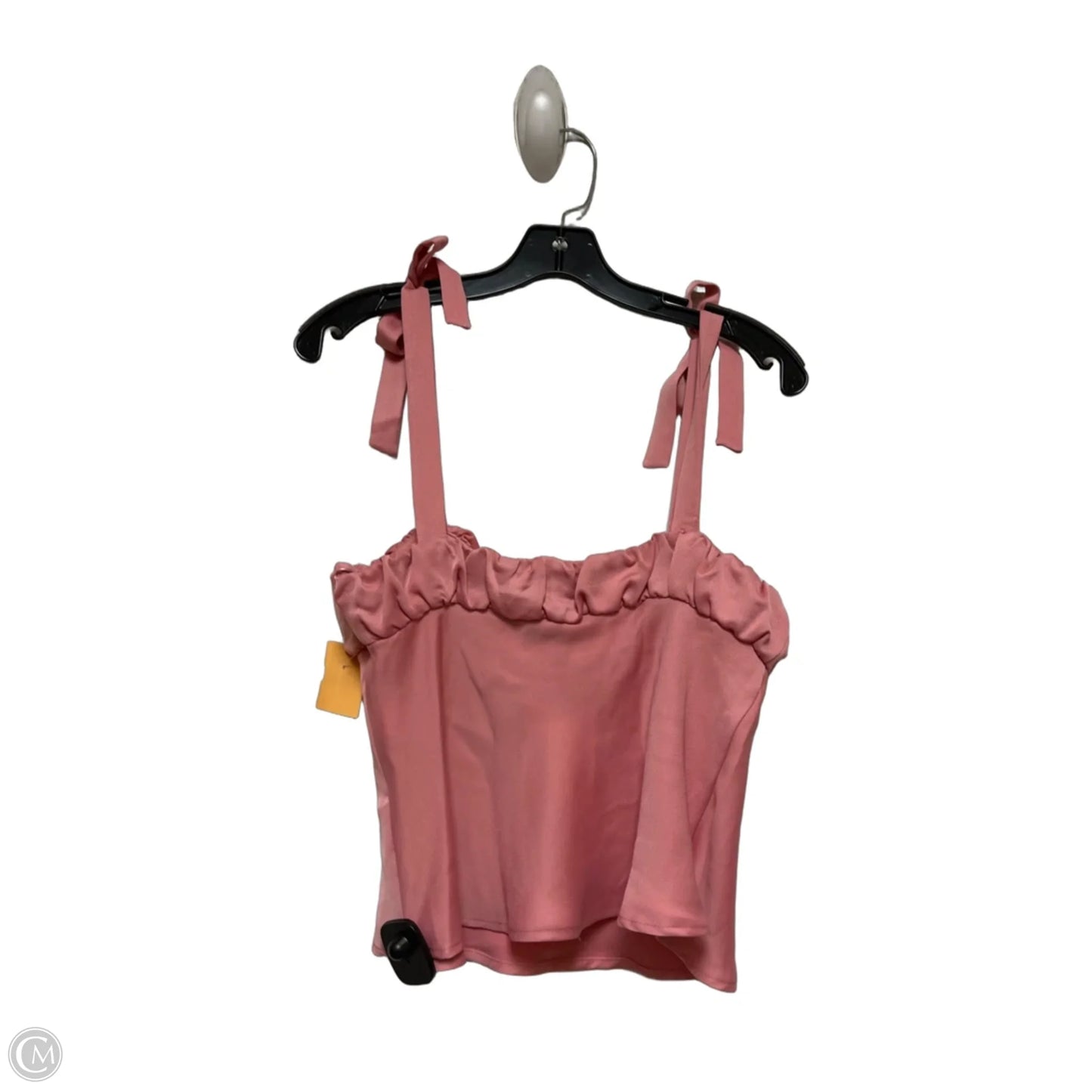 Top Sleeveless By Zara In Pink, Size: M