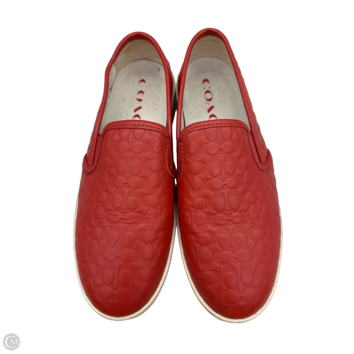 Shoes Flats By Coach In Red, Size: 10