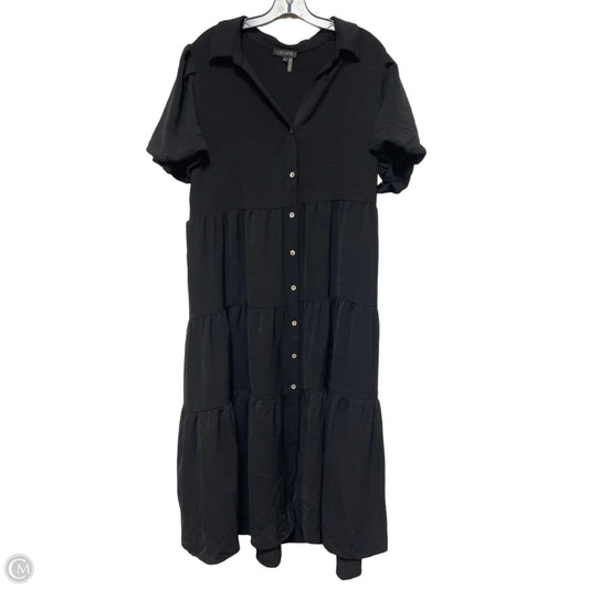 Dress Casual Maxi By 1.state In Black, Size: Xl