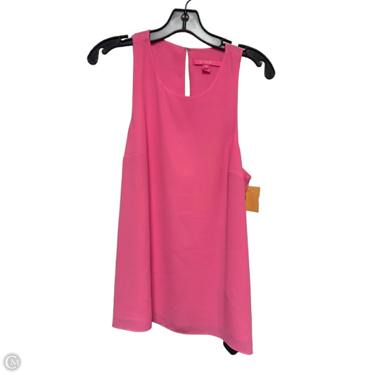 Top Sleeveless Designer By Lilly Pulitzer In Pink, Size: M