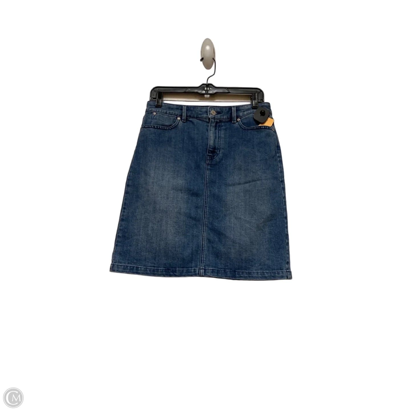 Skirt Mini & Short By Talbots In Blue Denim, Size: 2