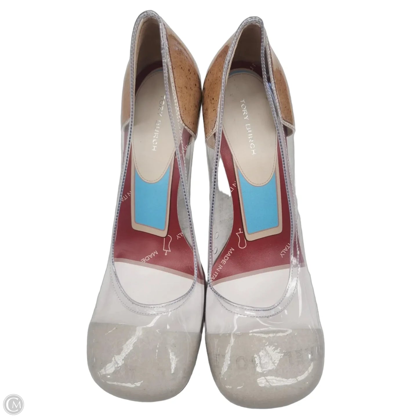 Shoes Designer By Tory Burch In Clear, Size: 8
