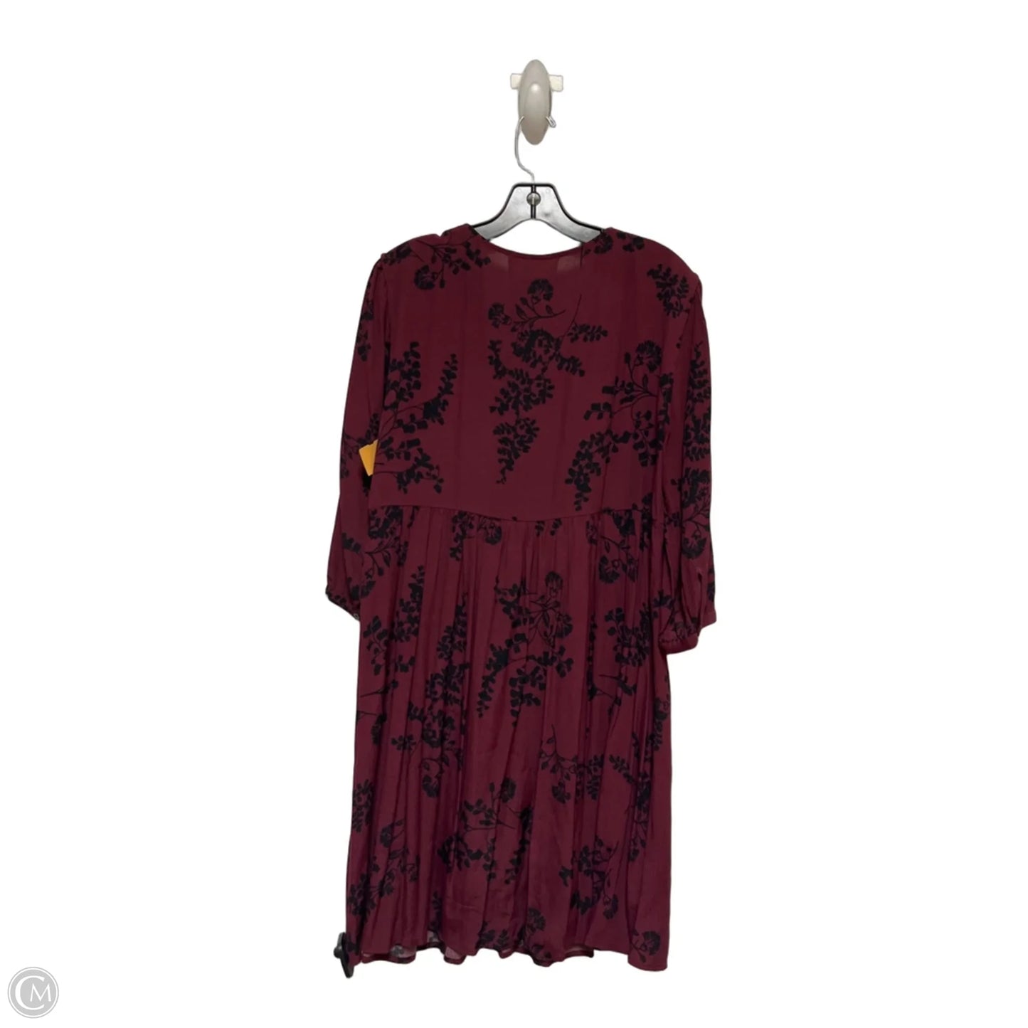 Dress Casual Short By Clothes Mentor In Black & Red, Size: L