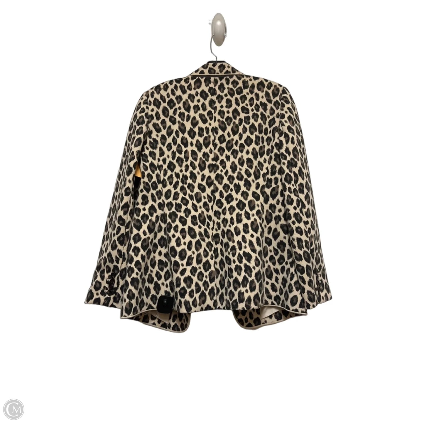 Blazer By Ann Taylor In Leopard Print, Size: M