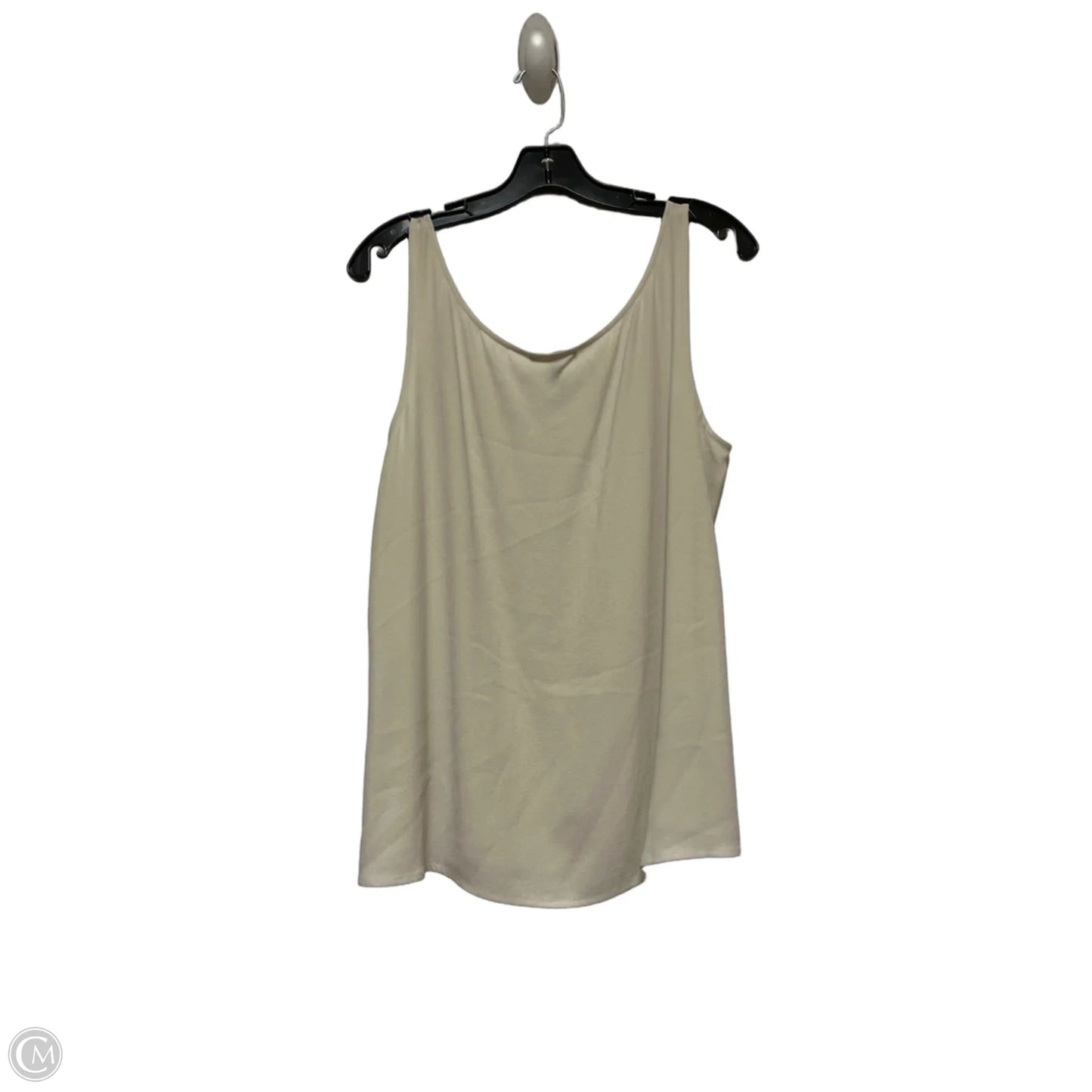 Top Sleeveless By Eileen Fisher In Beige, Size: M