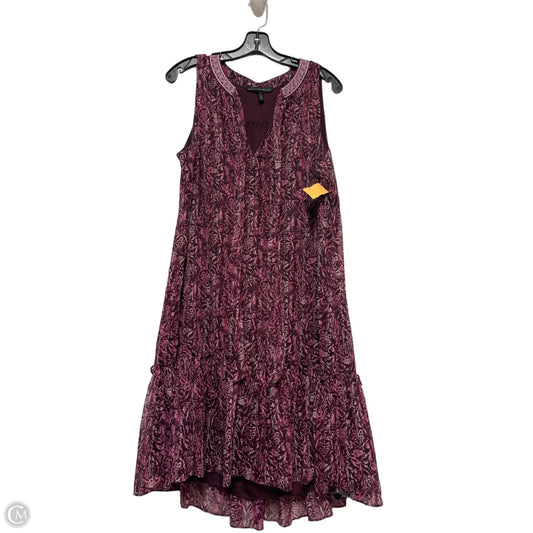 Dress Casual Short By White House Black Market In Purple, Size: L