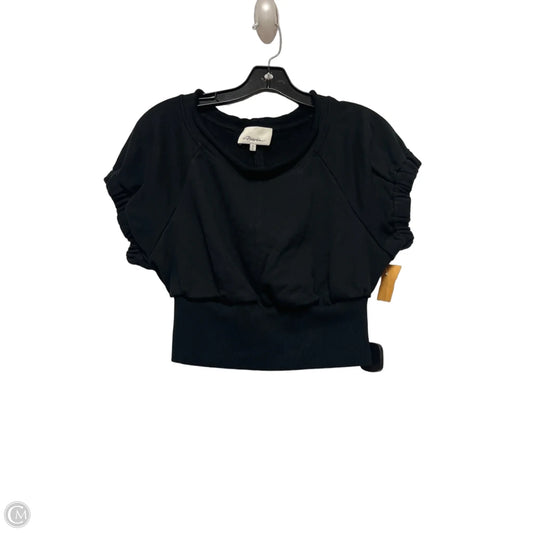 Top Short Sleeve Luxury Designer By 3.1 Phillip Lim In Black, Size: S