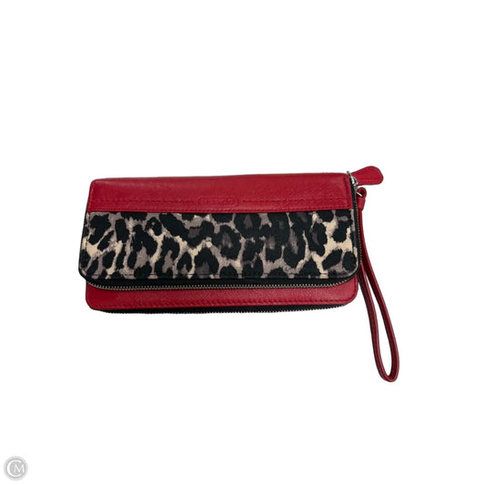 Wristlet Designer By Coach, Size: Large
