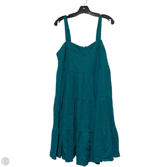 Dress Casual Short By Torrid In Teal, Size: L