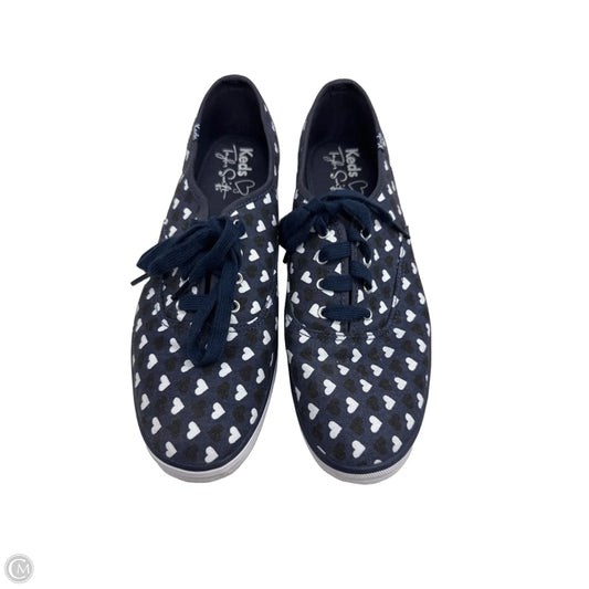 Shoes Sneakers By Keds In Blue & White, Size: 10