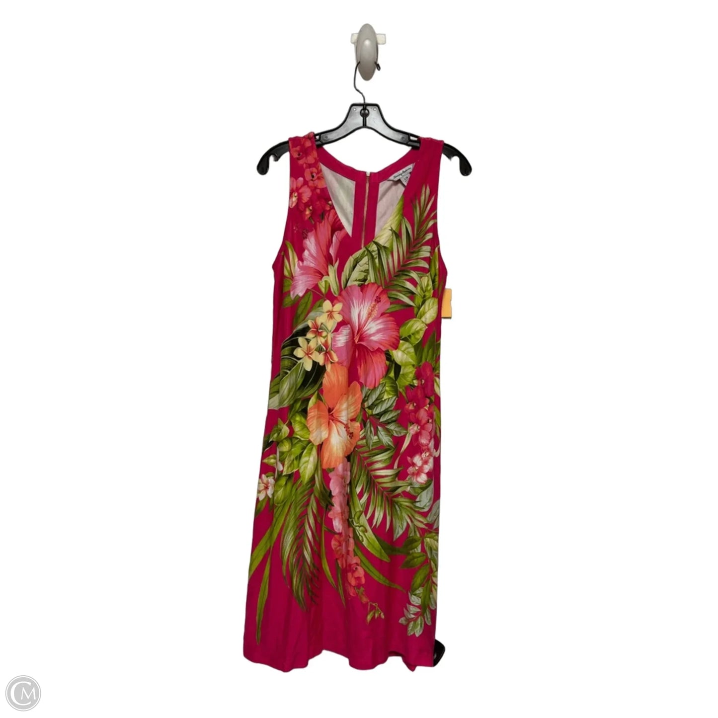 Dress Casual Short By Tommy Bahama In Tropical Print, Size: L