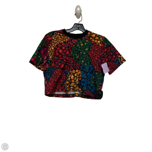 Top Short Sleeve By Farm Rio In Animal Print, Size: Xs