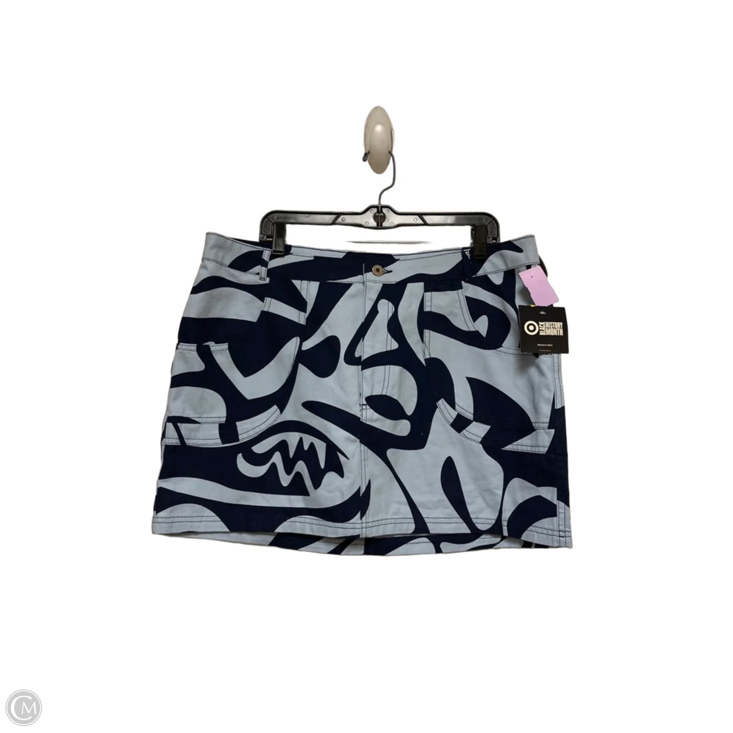 Skirt Mini & Short By Clothes Mentor In Blue, Size: 12