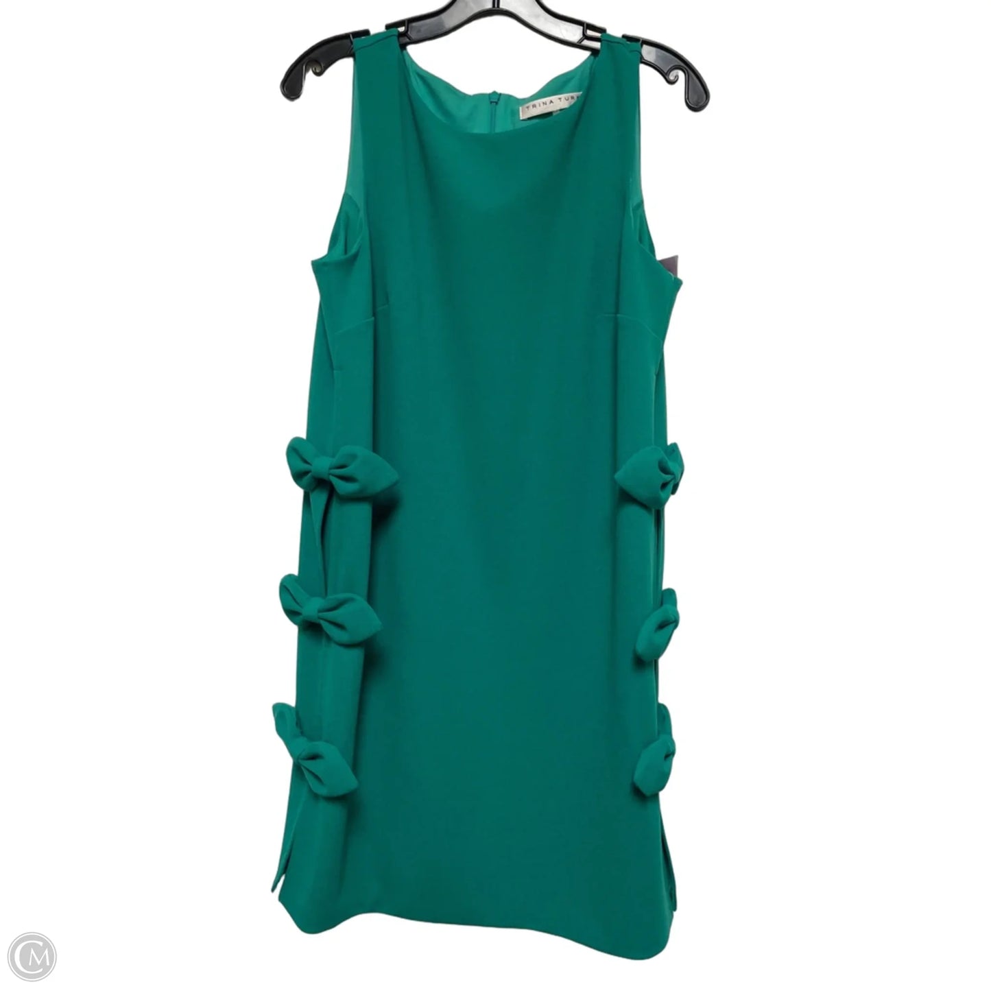 Dress Casual Short By Trina By Trina Turk In Green, Size: S