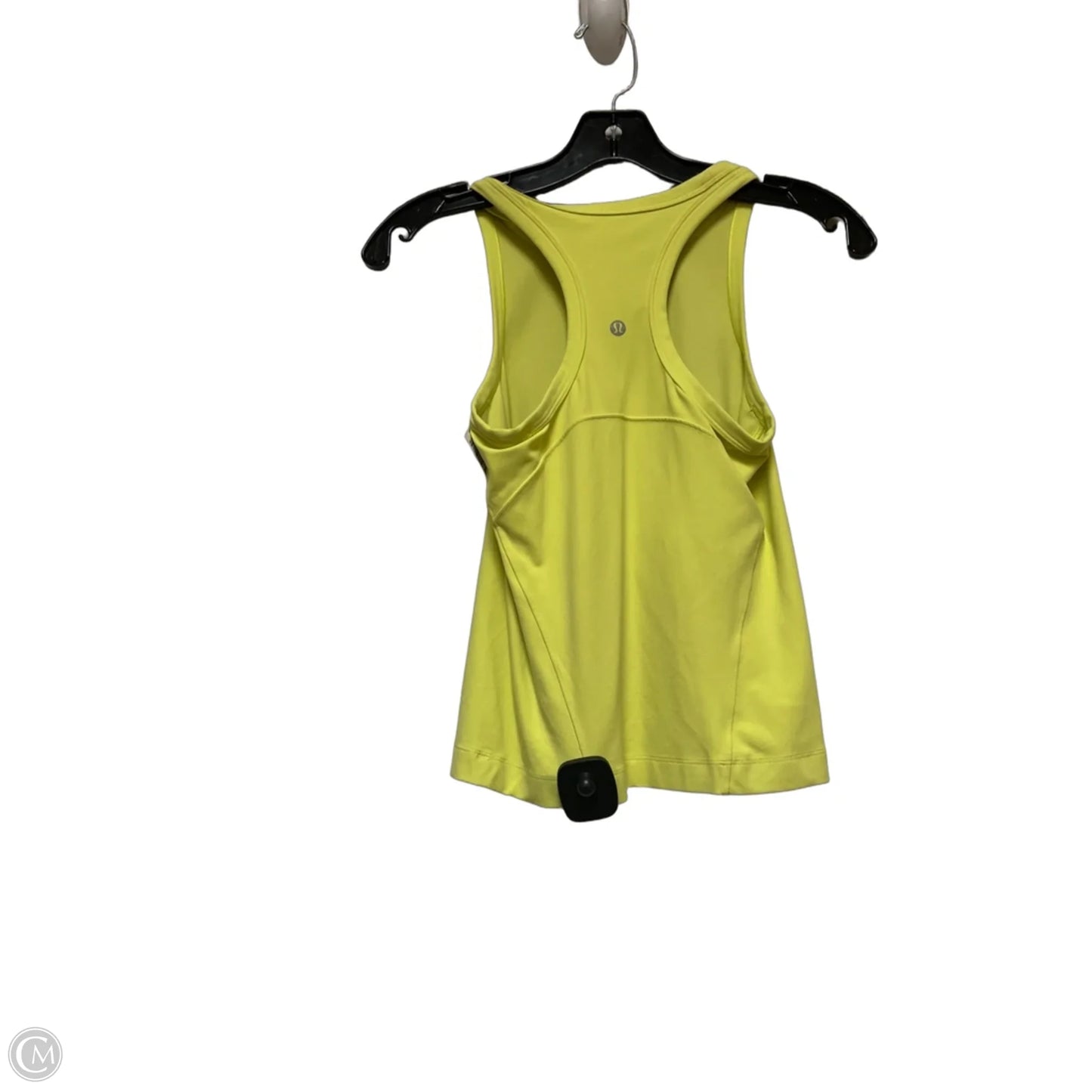 Athletic Tank Top By Lululemon In Yellow, Size: 6