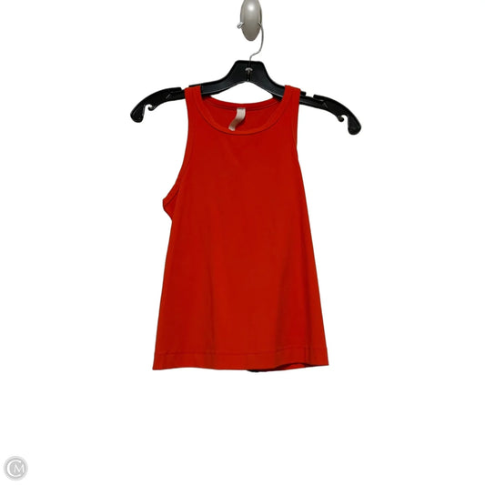 Athletic Tank Top By Lululemon In Orange, Size: 4
