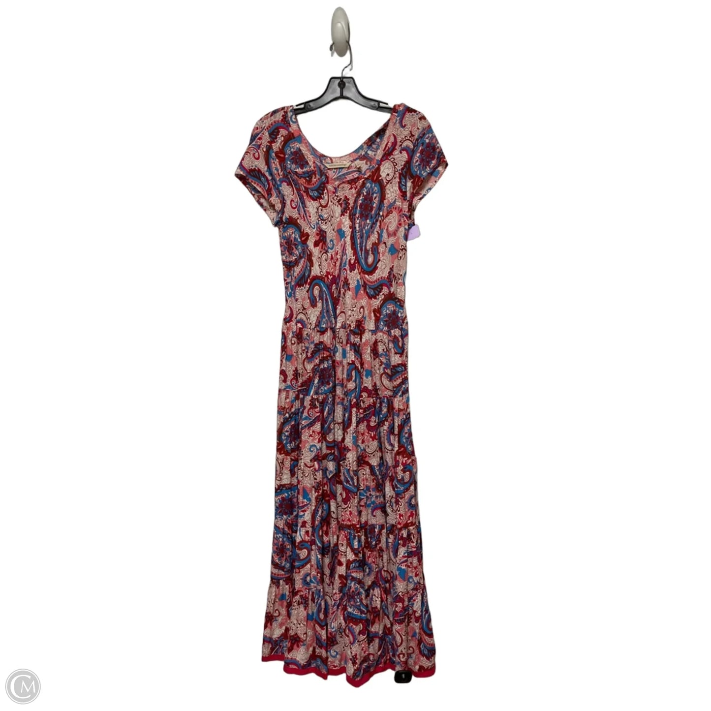 Dress Casual Maxi By Soft Surroundings In Paisley Print, Size: Xs