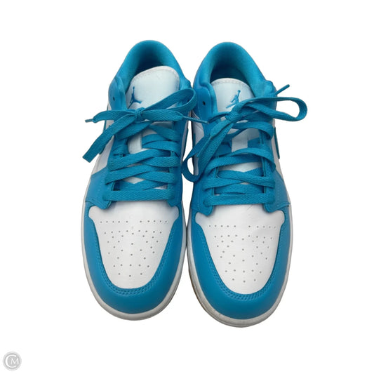 Shoes Sneakers By Nike In Blue & White, Size: 9