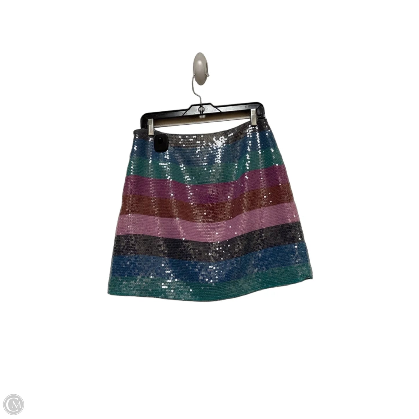 Skirt Mini & Short By On 34th In Blue & Purple, Size: 8