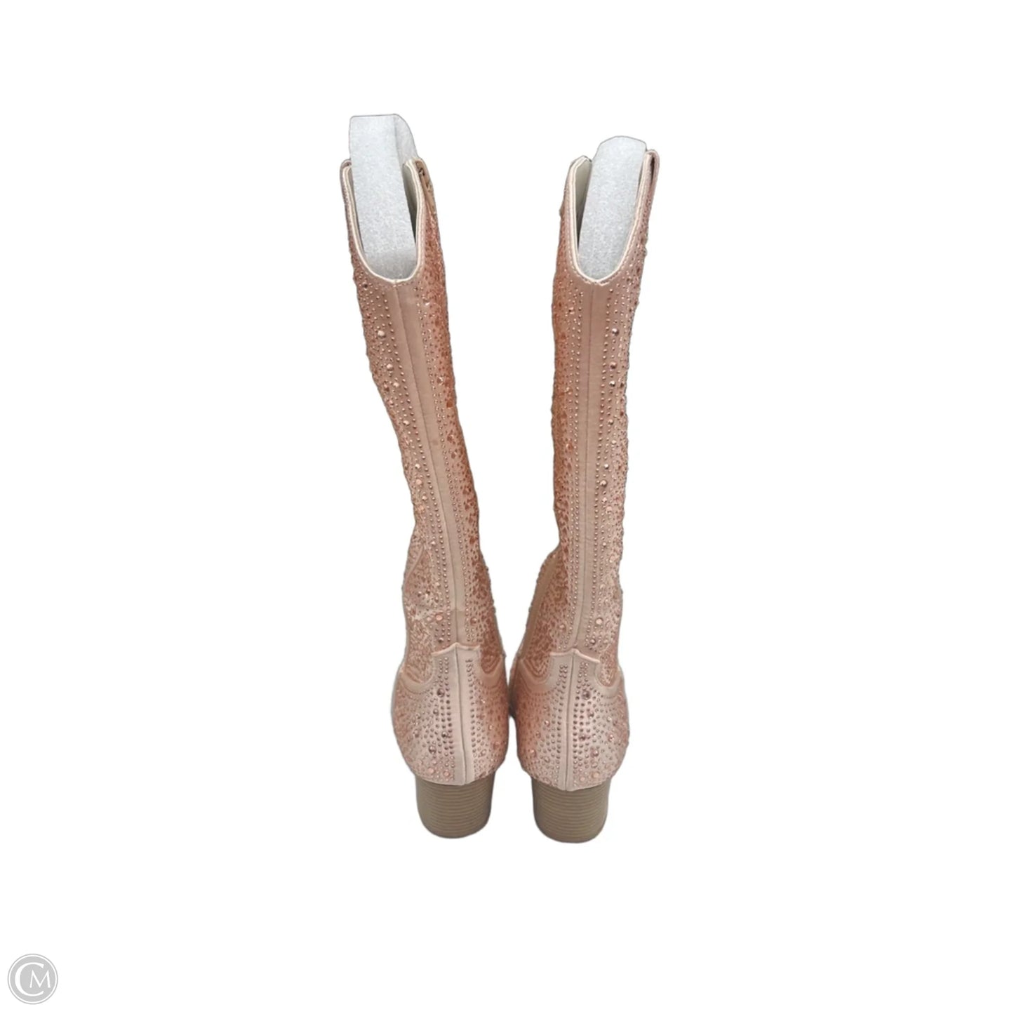Boots Western By Pink Lily In Pink, Size: 7