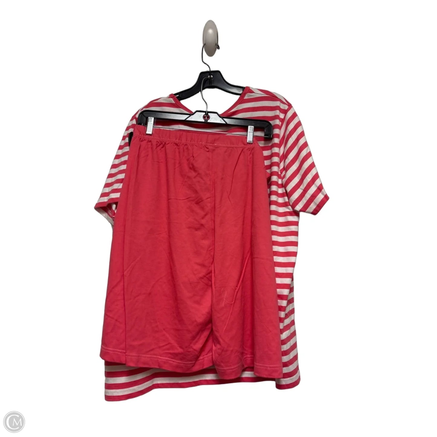 Shorts Set By Quaker Factory In Coral, Size: 16