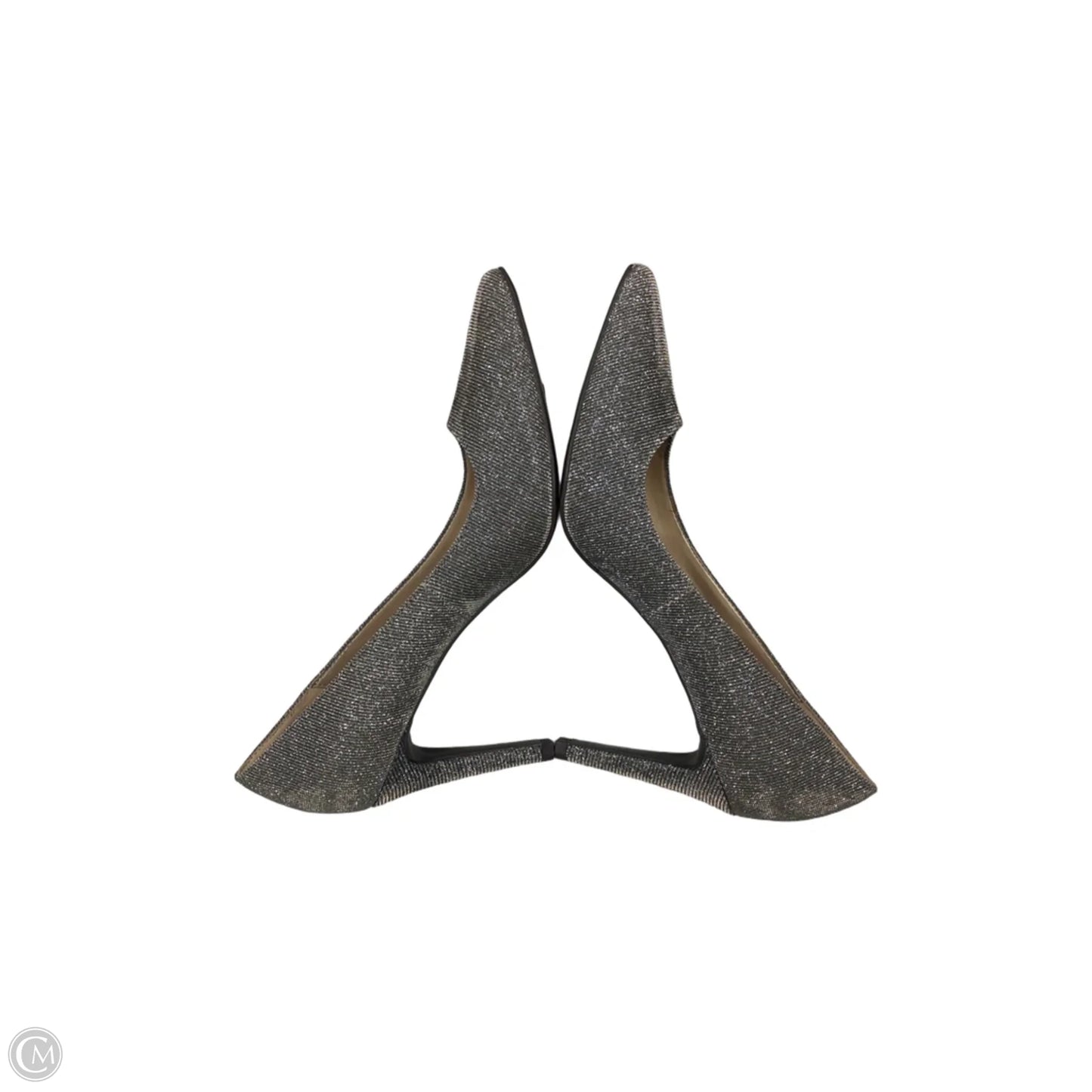 Shoes Heels Kitten By Bandolino In Silver, Size: 7.5