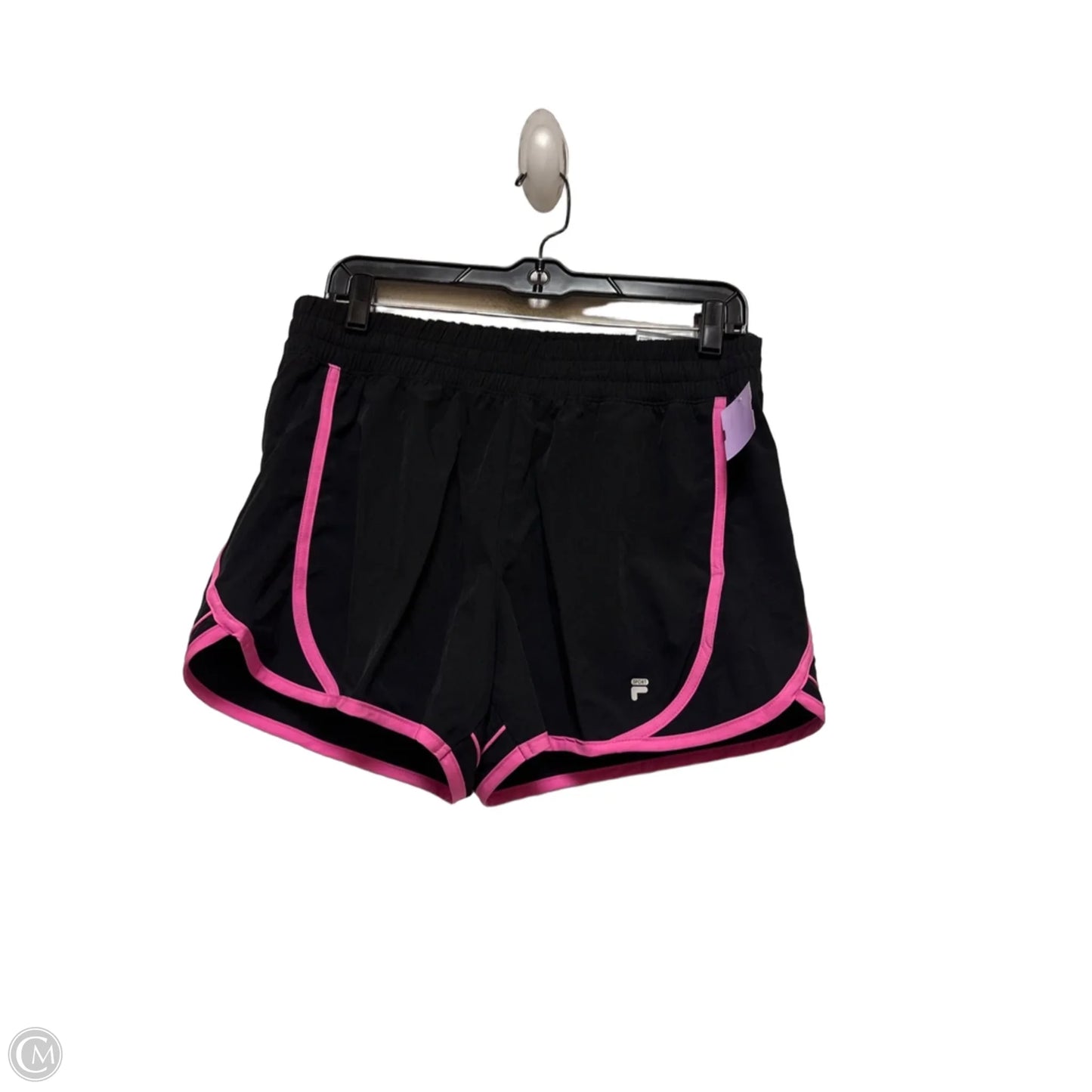 Athletic Shorts By Fila In Black, Size: M