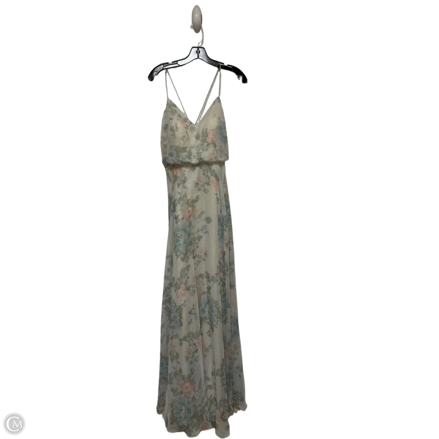 Dress Casual Maxi By Jenny Yoo In Floral Print, Size: 4