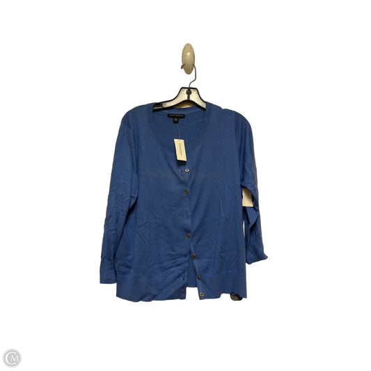 Cardigan By Banana Republic In Blue, Size: Xl