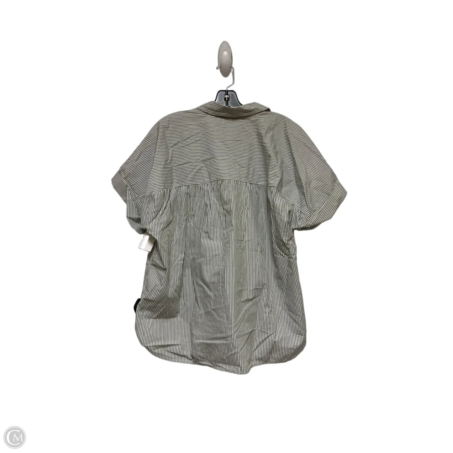 Top Short Sleeve By J. Crew In Striped Pattern, Size: 2x