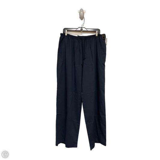 Pants Wide Leg By Uniqlo In Navy, Size: 14