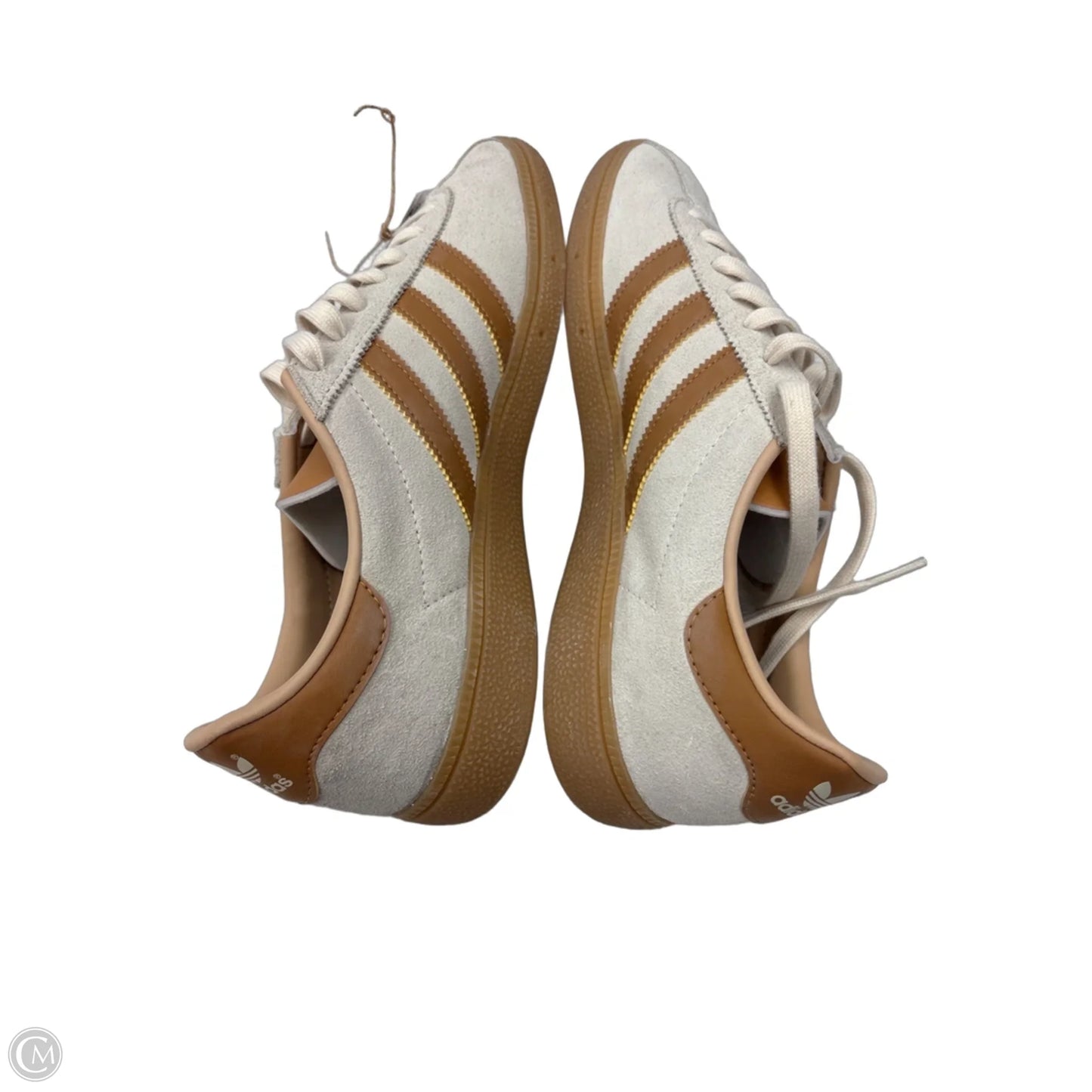 Shoes Sneakers By Adidas In Brown & Tan, Size: 10
