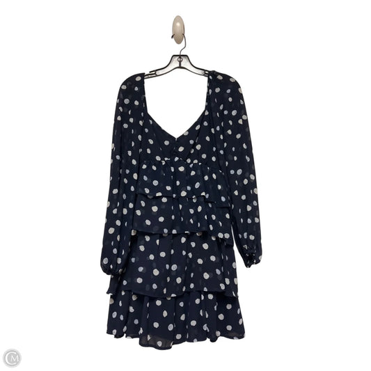 Dress Casual Short By Abercrombie And Fitch In Polkadot Pattern, Size: M