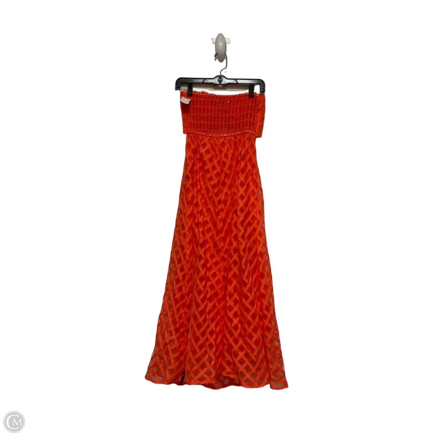 Dress Casual Maxi By Hello Molly In Orange, Size: M